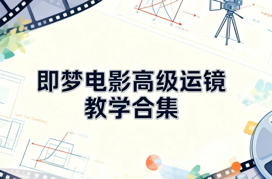 即梦电影高级运镜教学合集，用AI打造电影级镜头语言｜AI与编程学习资料网盘资源